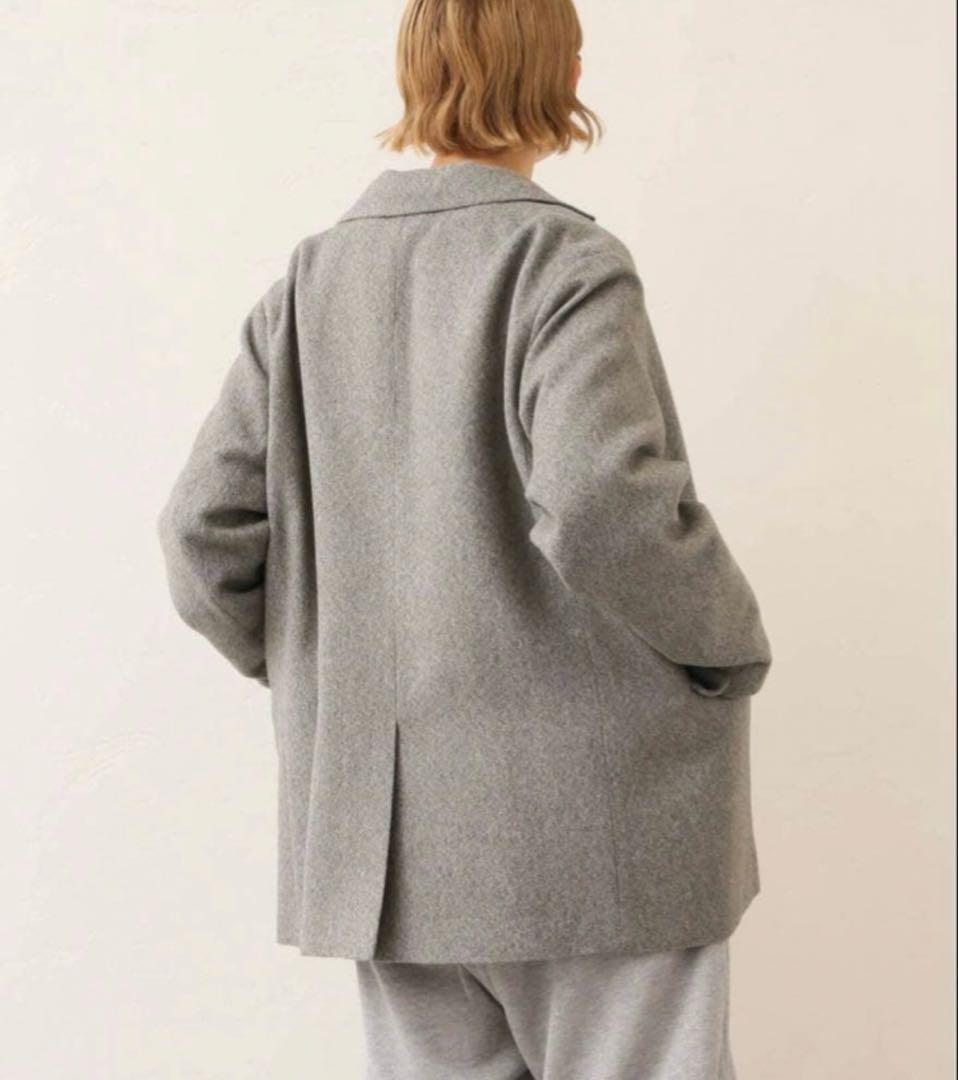 journal standard luxe ライクツィードジャケット　グレー