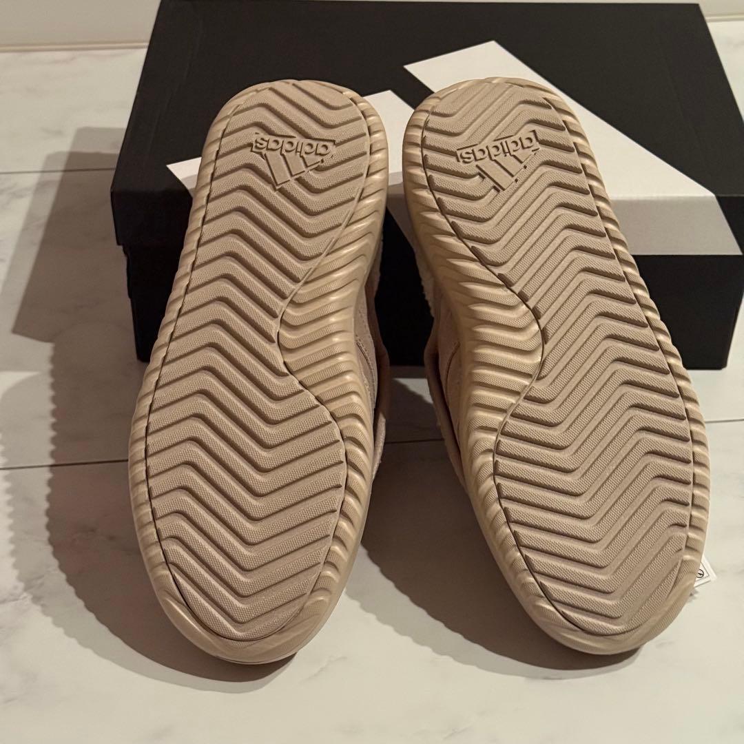 【韓国限定】adidas アディダスクロッグサンダル　ベージュ 激レア　24cm