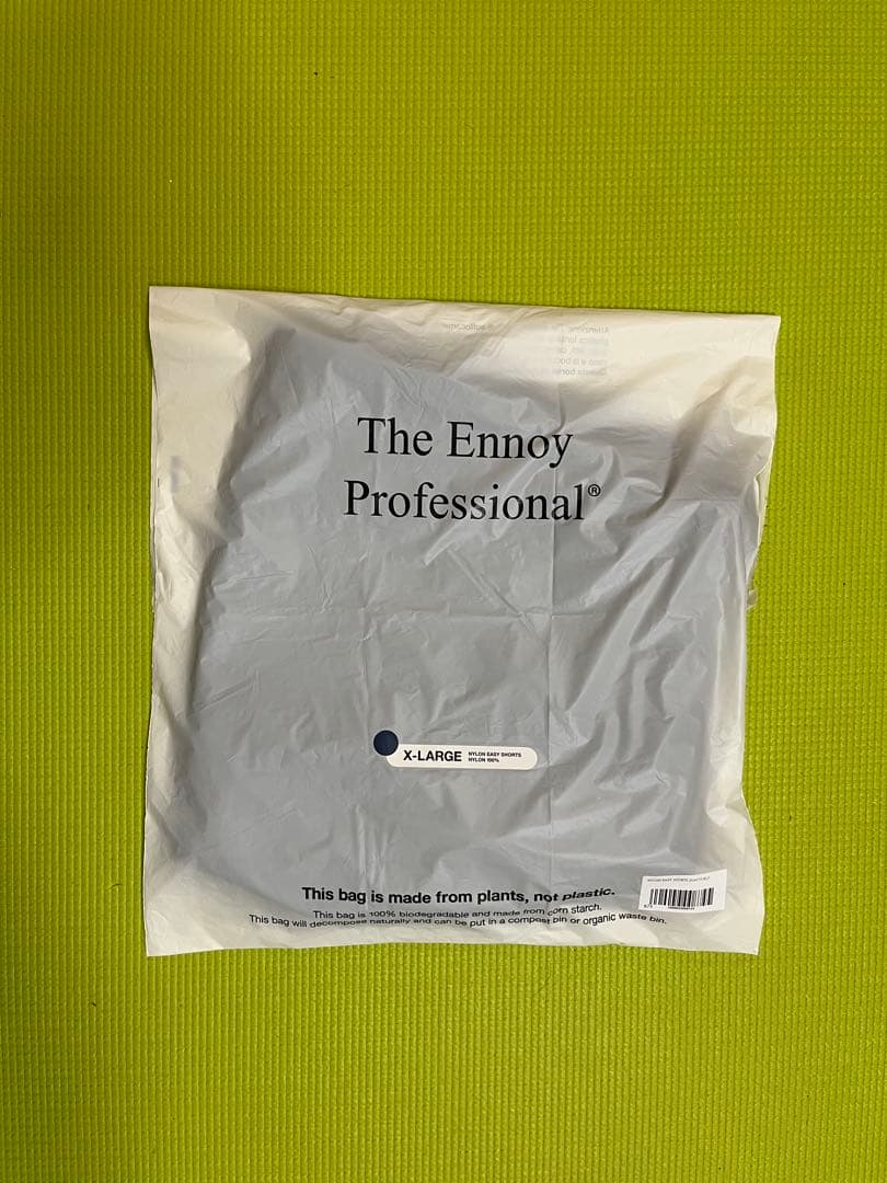 ennoy NYLON EASY SHORTS NAVY XL ほぼ新品