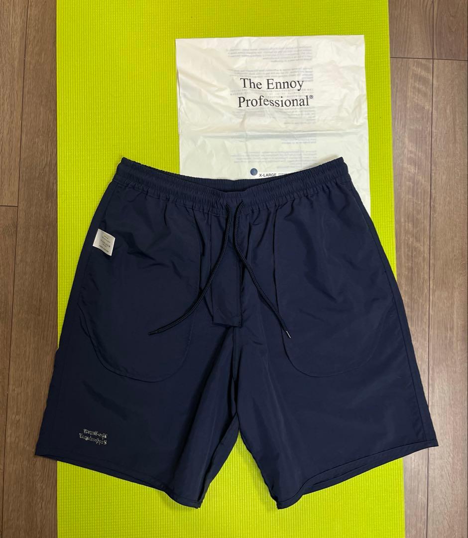 ennoy NYLON EASY SHORTS NAVY XL ほぼ新品