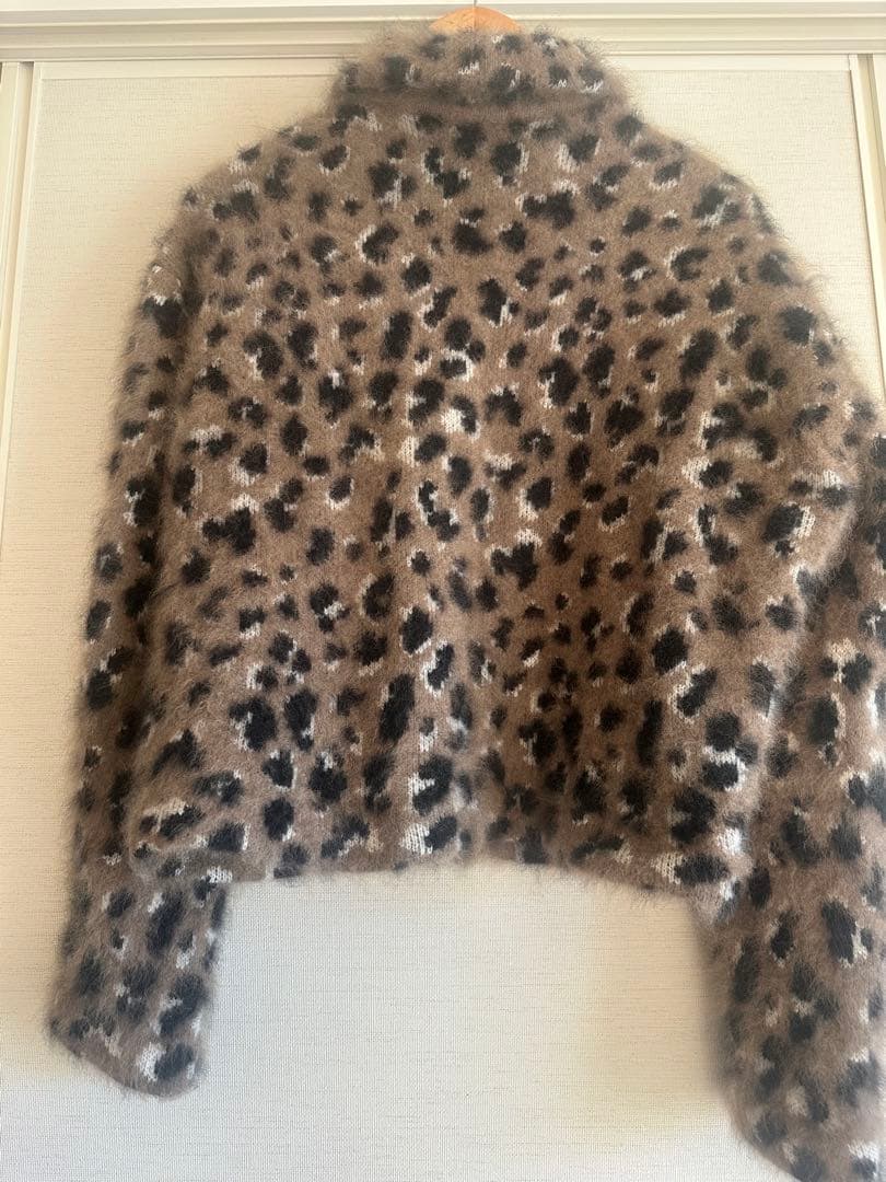 トゥモローランド レオパードファー ジップアップブルゾン 美品 DES PRES