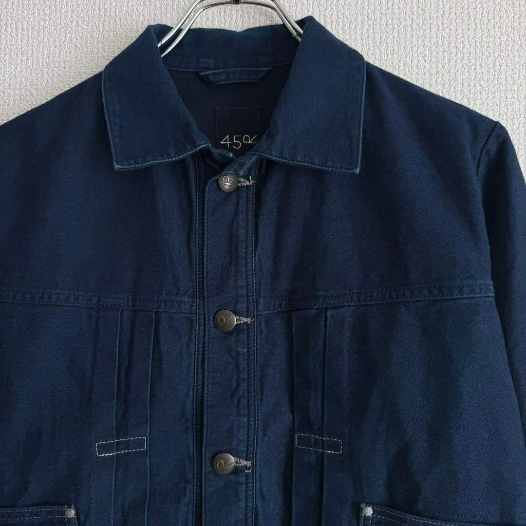 【極美品】45R デニムジャケット 2nd Type 藍染