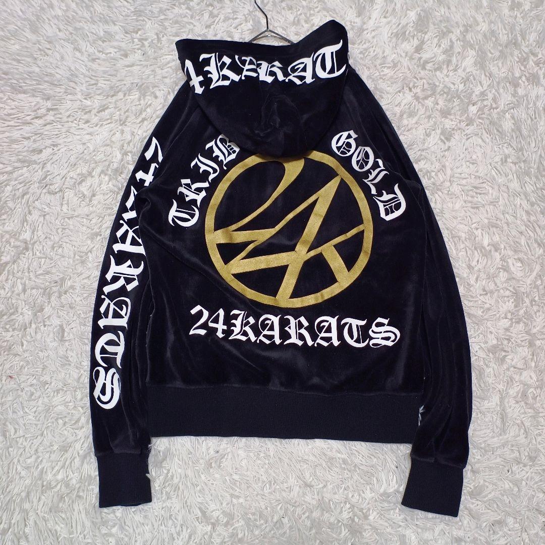 24Karats ベロア パーカー セットアップ