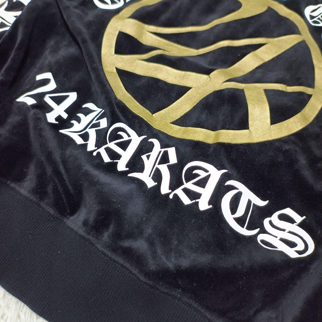 24Karats ベロア パーカー セットアップ