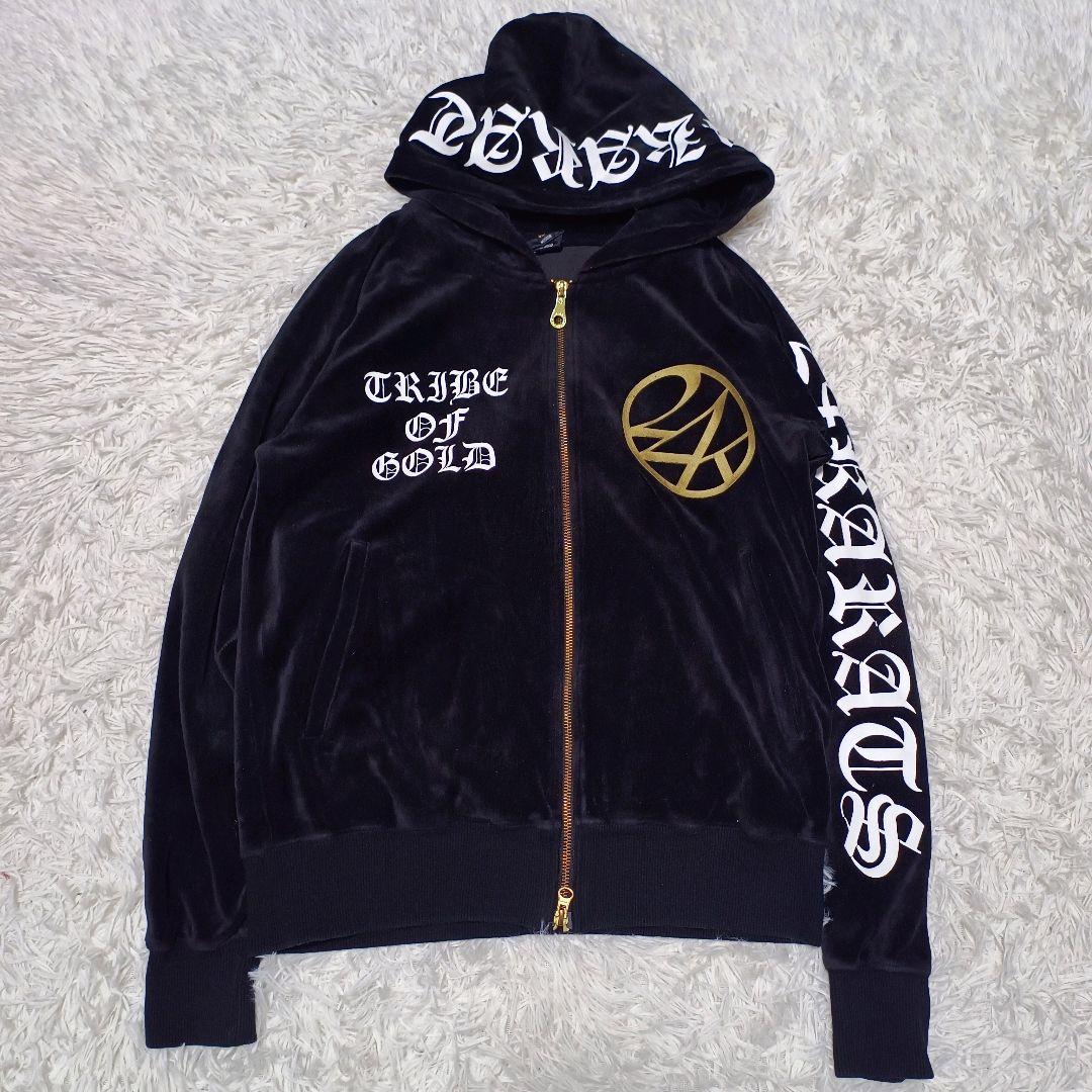 24Karats ベロア パーカー セットアップ