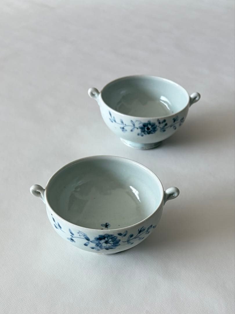 新品　佐藤もも子　染付　人気　希少　染付　スープ皿　中鉢　カップ　深皿