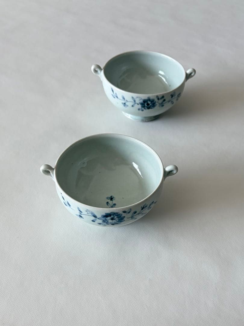 新品　佐藤もも子　染付　人気　希少　染付　スープ皿　中鉢　カップ　深皿