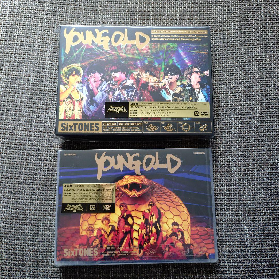 SixTONES 「YOUNG OLD」 DVD 2形態セット