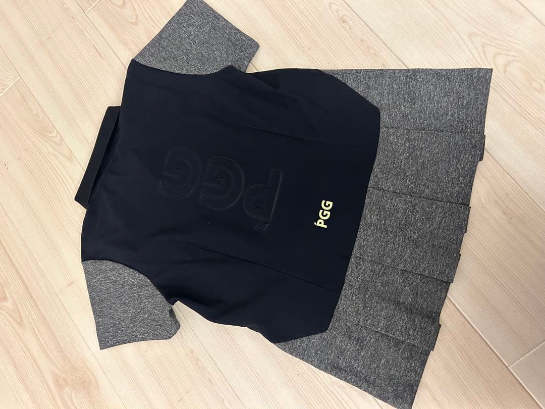 PGG ポロシャツとスカートセット グレー2