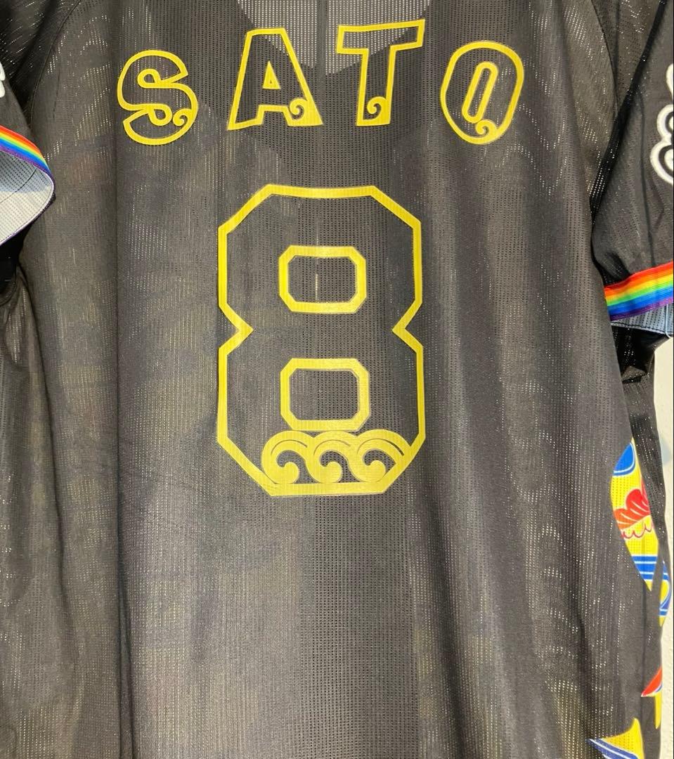 阪神タイガース 佐藤輝明 沖縄国際通り限定 ユニホーム フリーサイズ