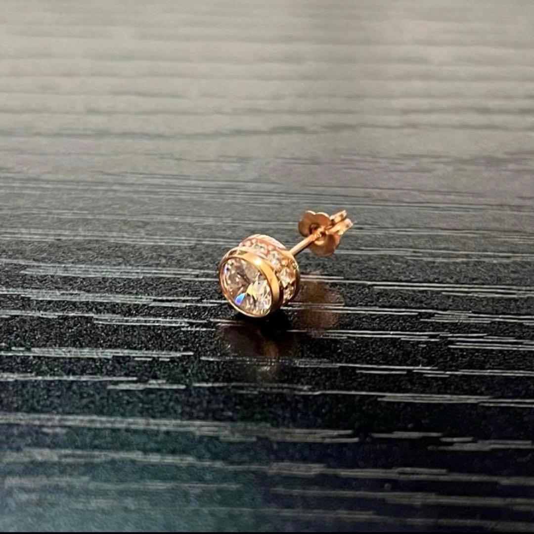 AVALANCHE アバランチ 10Kローズゴールド ピアス 5mm