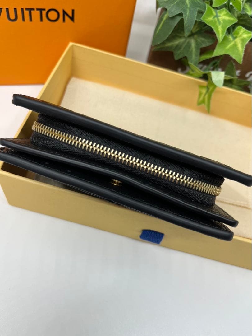 【美品】LOUIS VUITTON モノグラム アンプラント 二つ折り財布