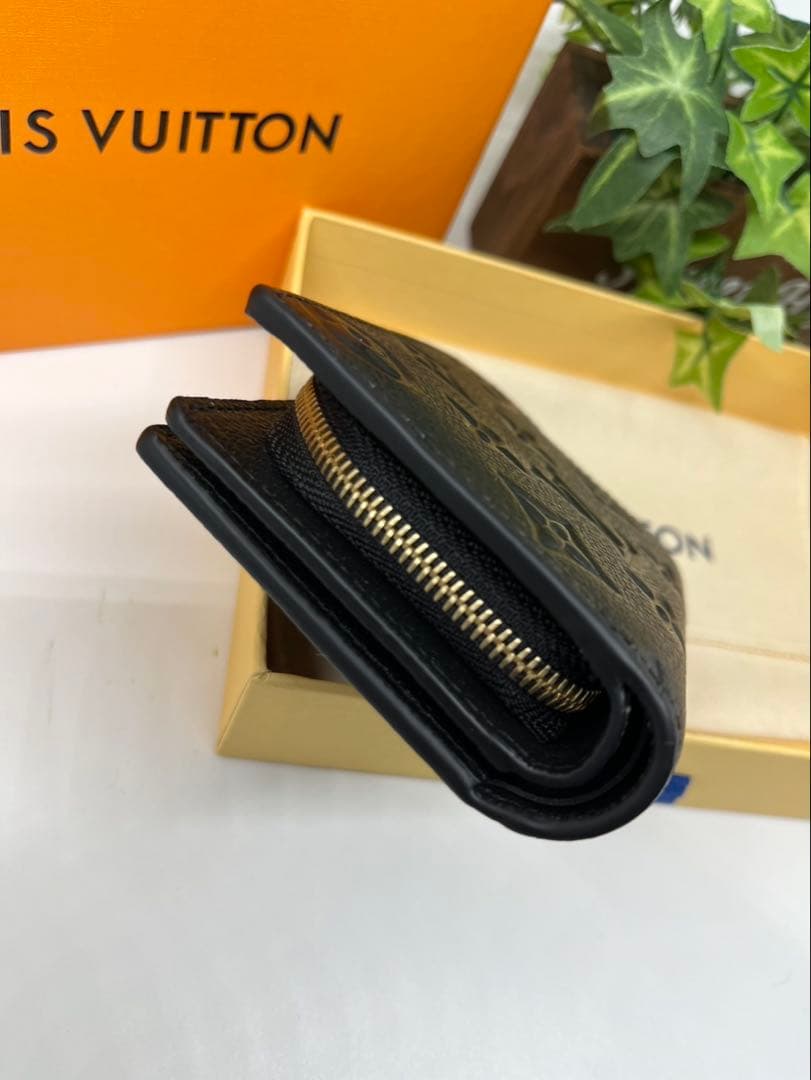 【美品】LOUIS VUITTON モノグラム アンプラント 二つ折り財布