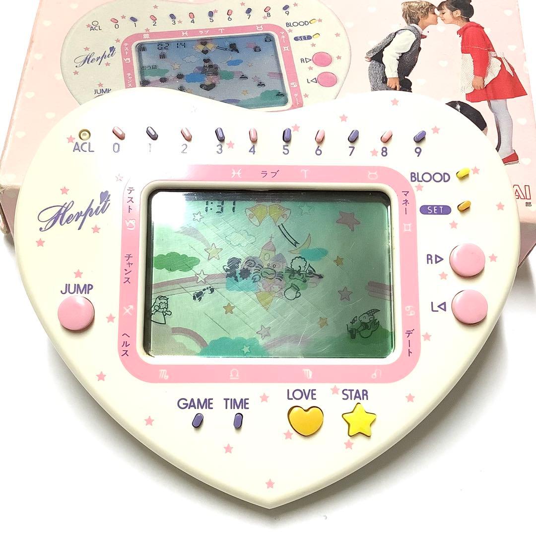 【昭和レトロ】バンダイ ハーピット ゲームウォッチ LSI ふたりのときめき占い