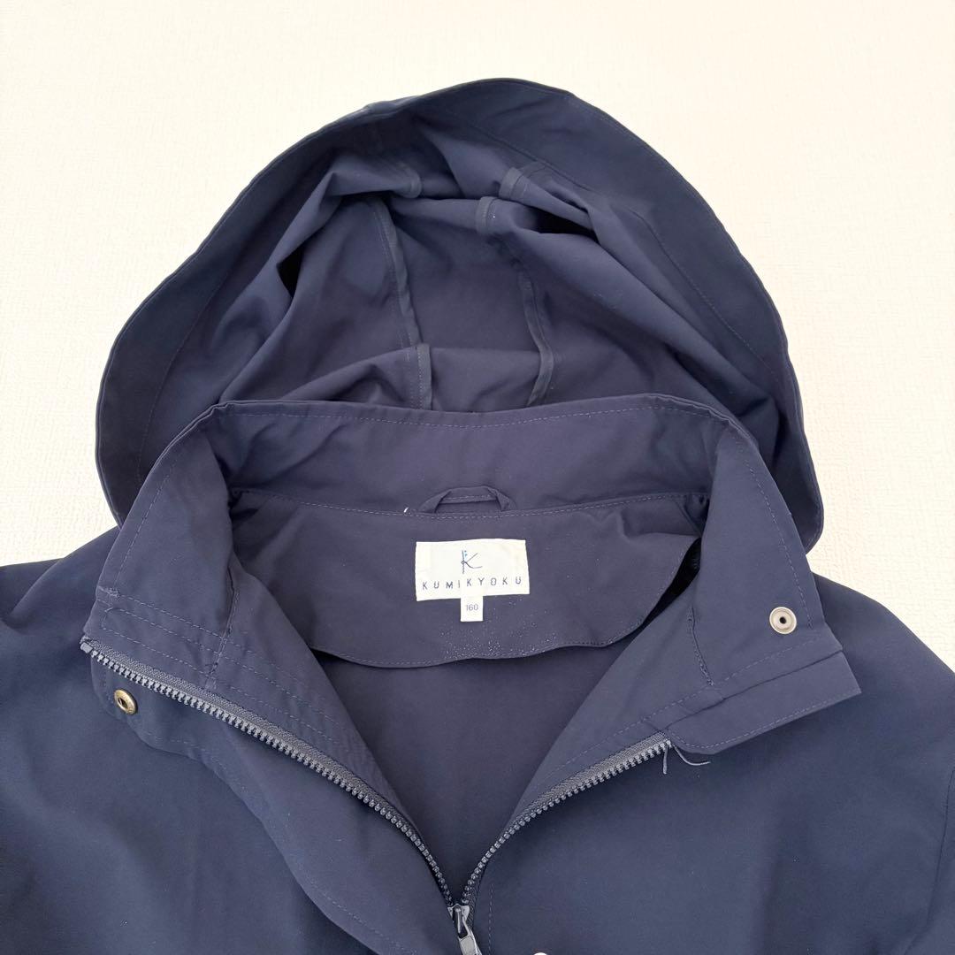 【新品未使用タグ付き】定価1.1万程度　組曲　ナイロン　アウター 160