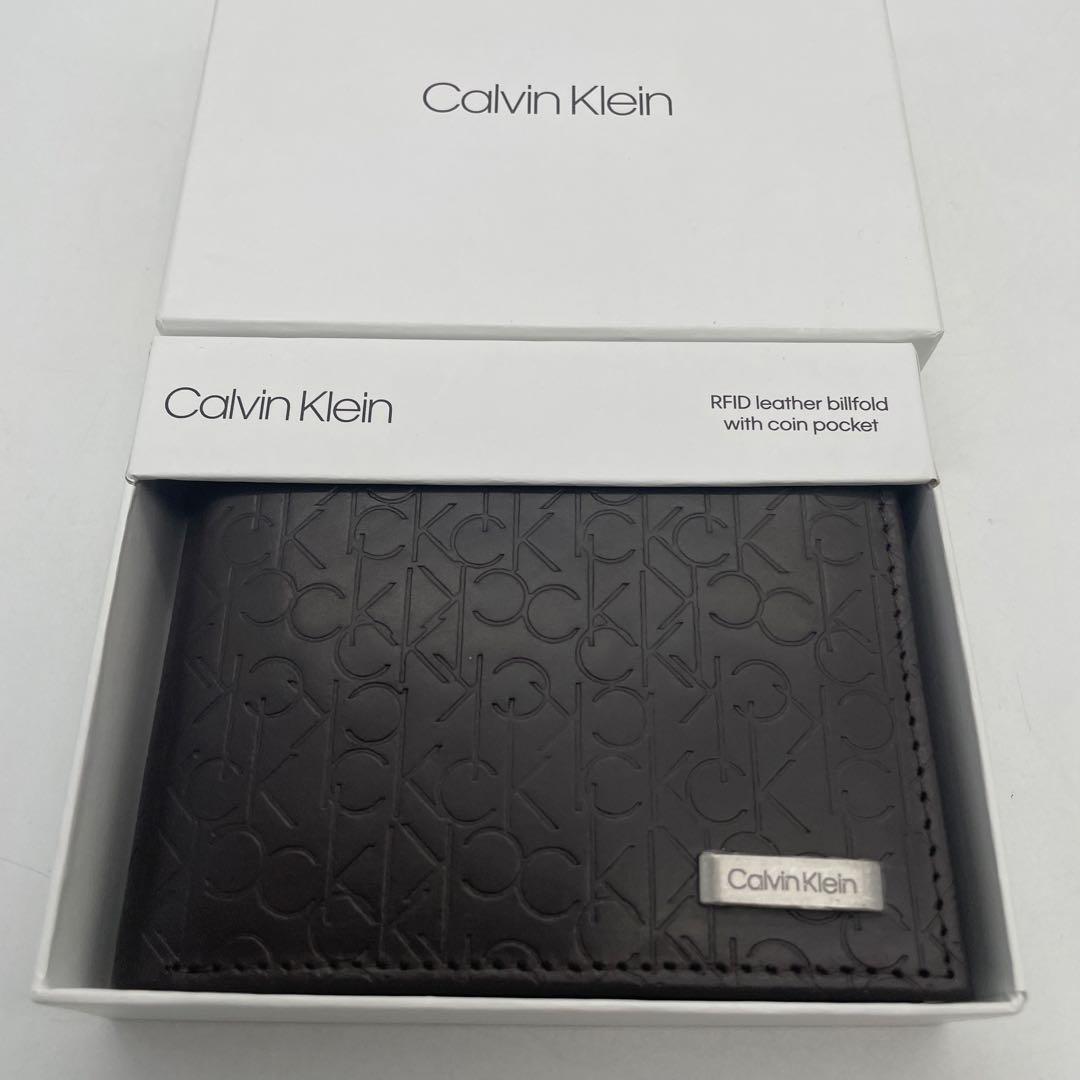 ☆新品未使用☆ck☆カルバンクライン☆二つ折り財布
