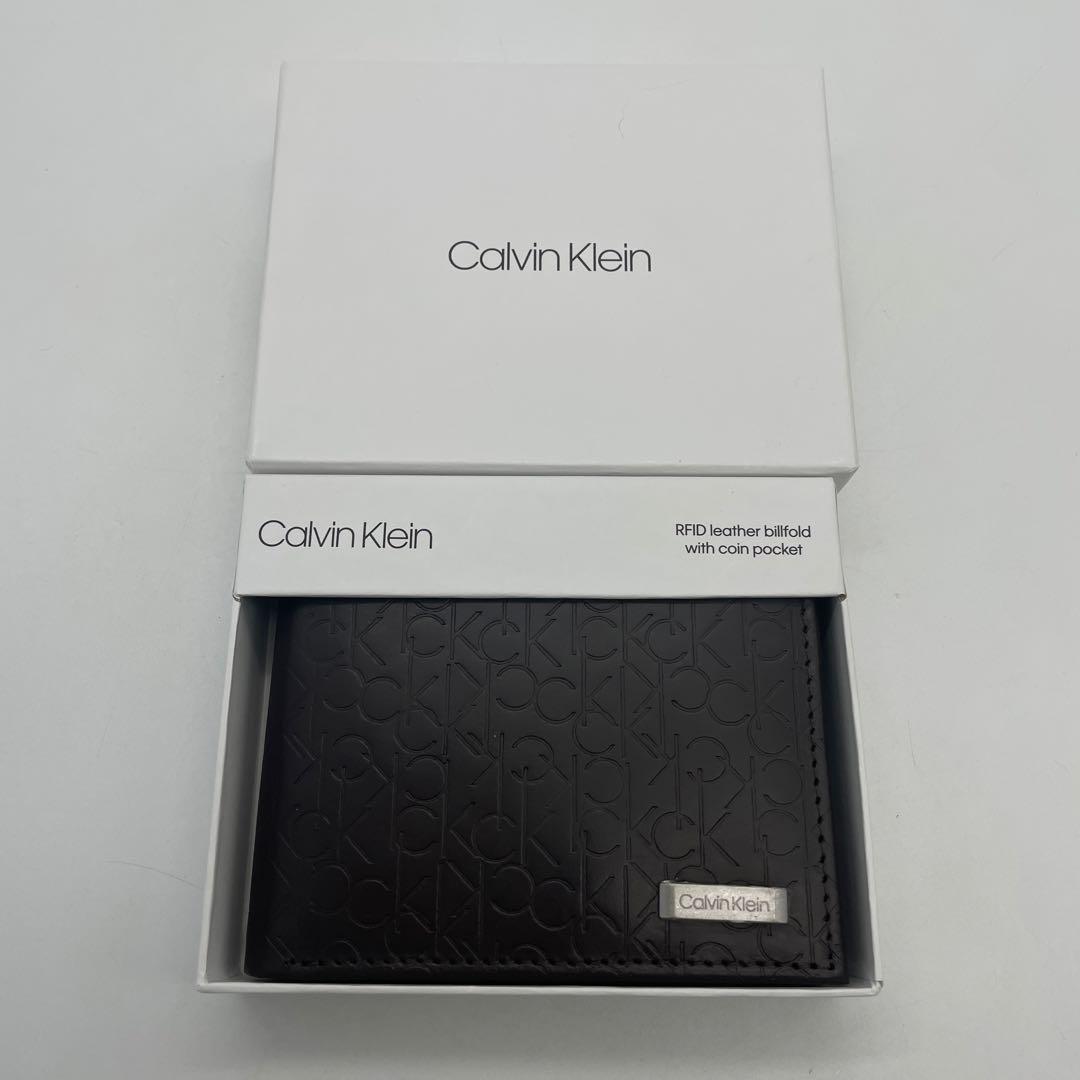 ☆新品未使用☆ck☆カルバンクライン☆二つ折り財布