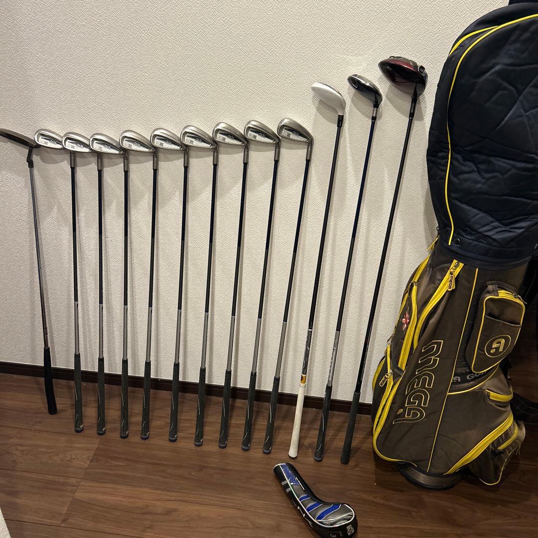 初心者マックテック他　メンズS R 13本　右利き　ゴルフセット