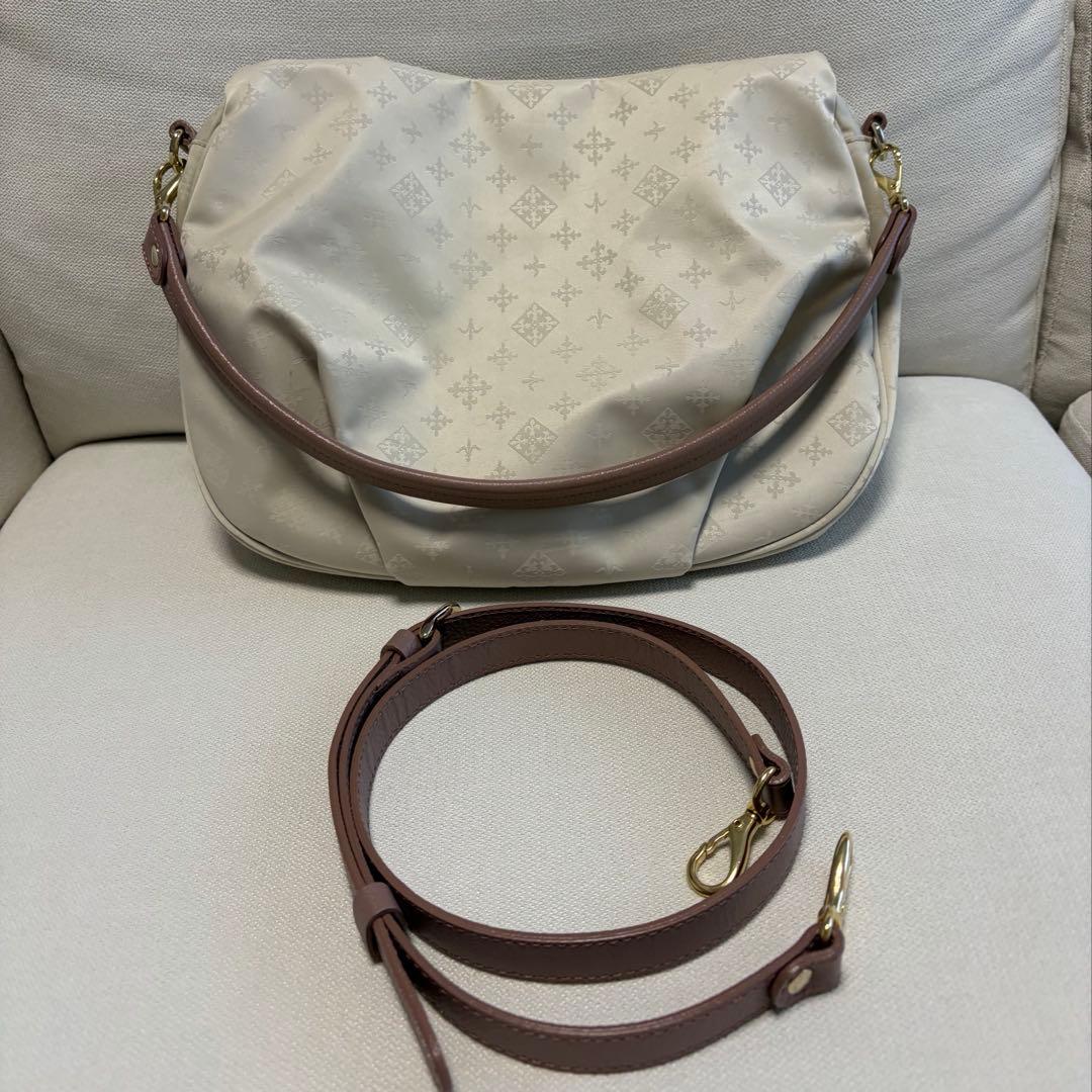 russet ラシット　ショルダーバッグ　CEー490 エクリュ　2way