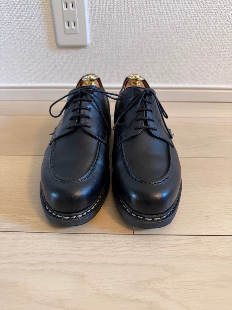 美品　パラブーツ　シャンボード　UK6 24.5cm 黒