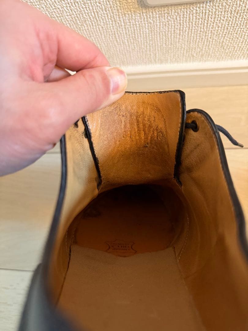 美品　パラブーツ　シャンボード　UK6 24.5cm 黒