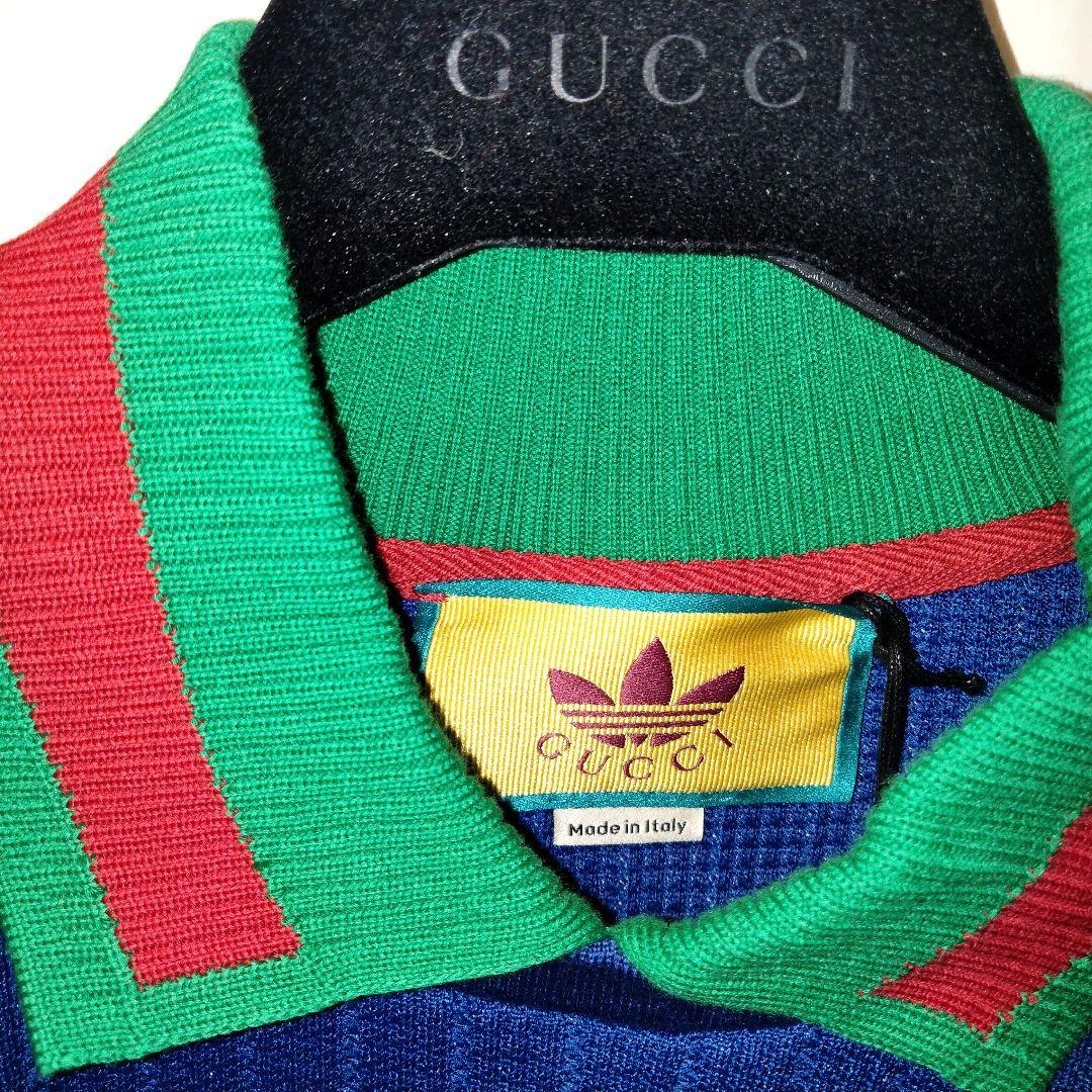 【新品未使用】アディダス GUCCI ポロシャツ S