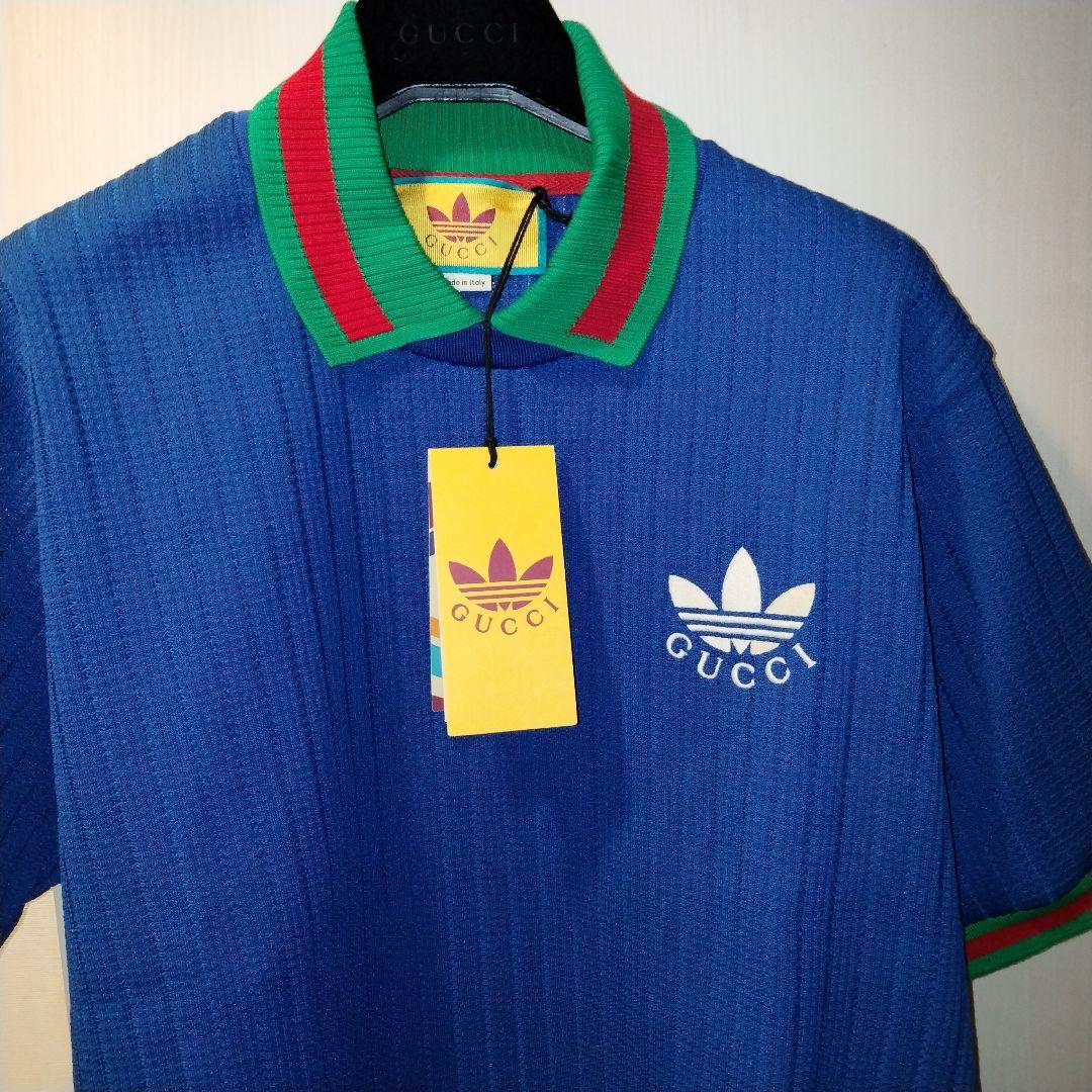 【新品未使用】アディダス GUCCI ポロシャツ S