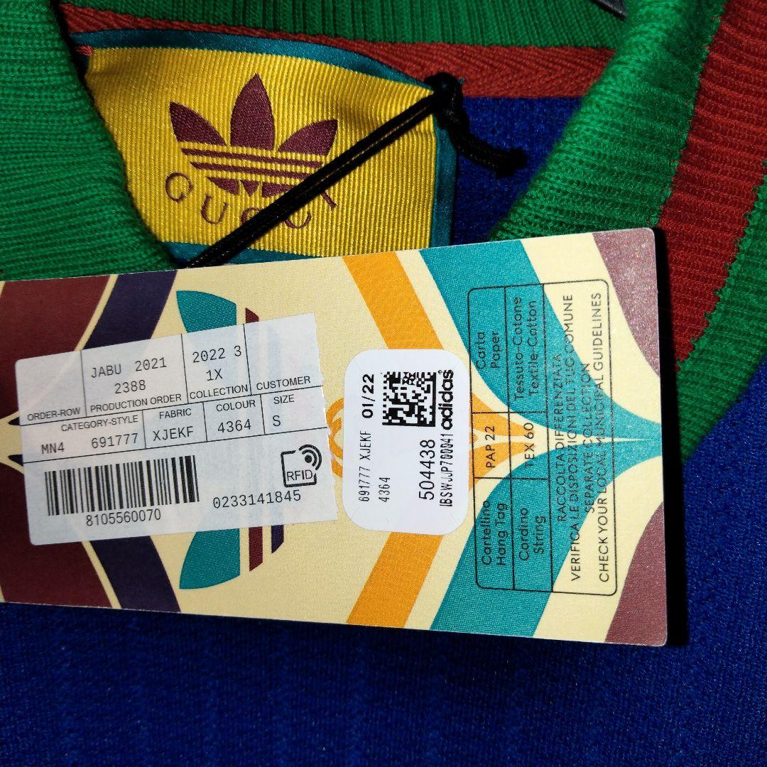 【新品未使用】アディダス GUCCI ポロシャツ S