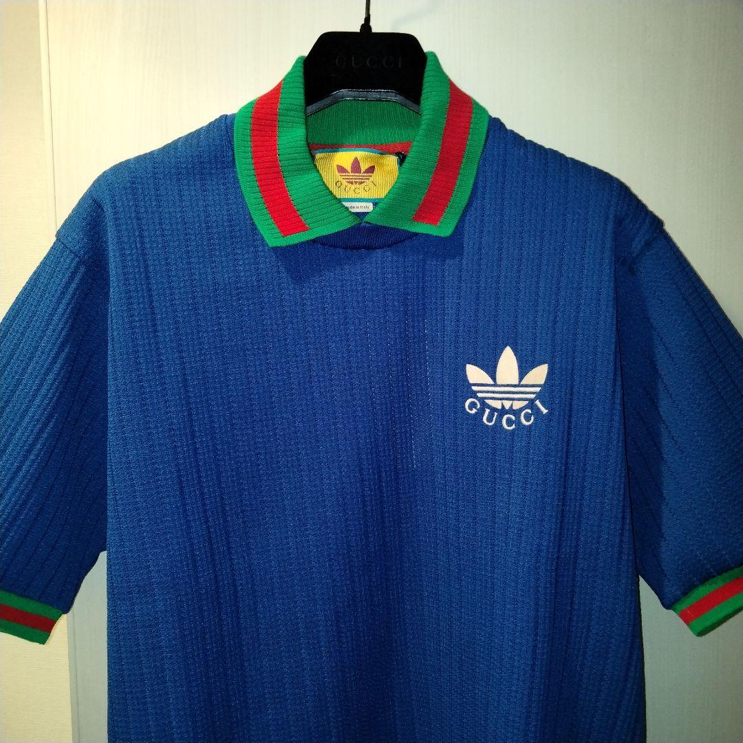 【新品未使用】アディダス GUCCI ポロシャツ S