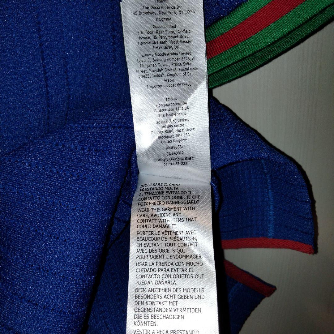 【新品未使用】アディダス GUCCI ポロシャツ S