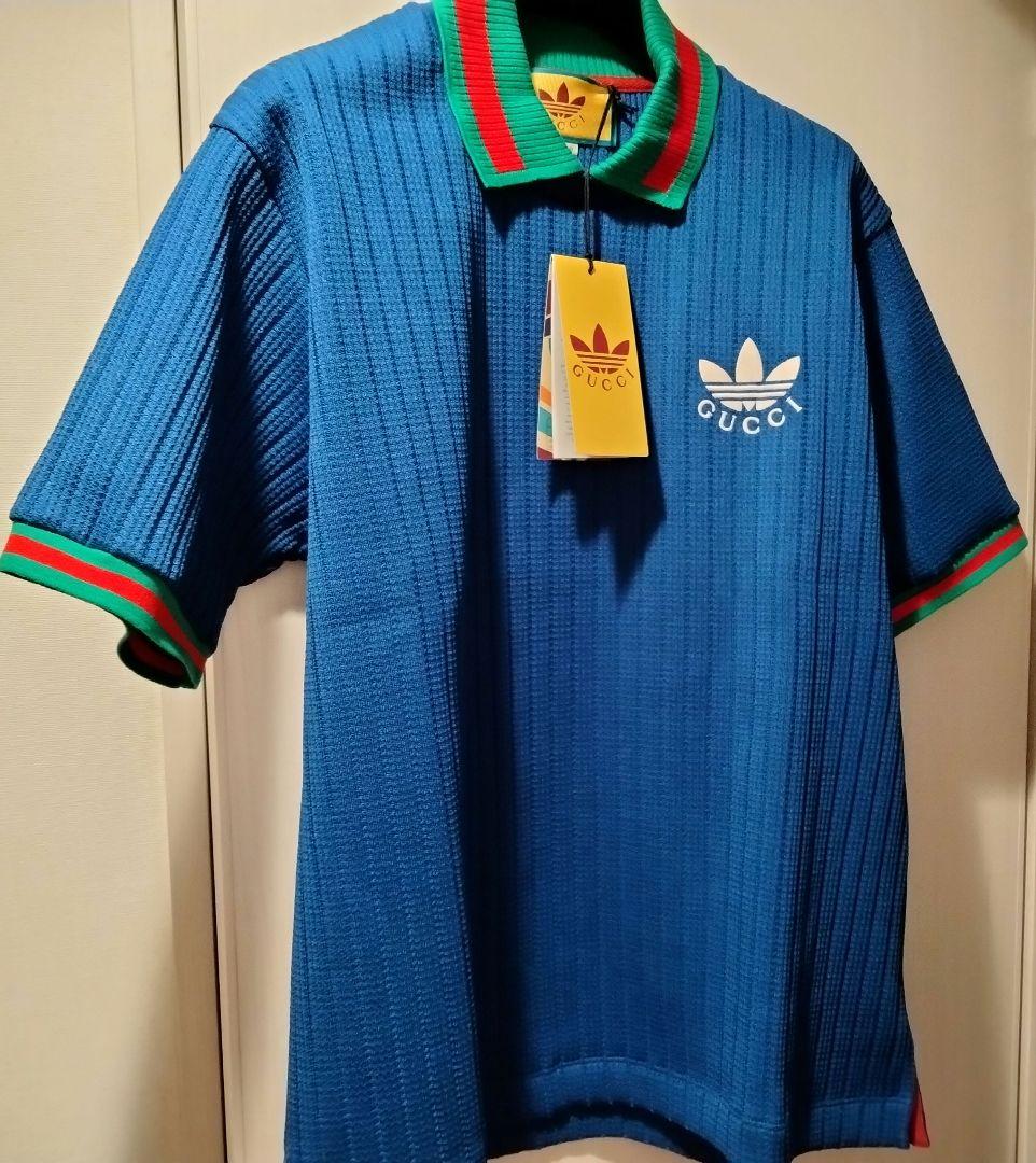 【新品未使用】アディダス GUCCI ポロシャツ S
