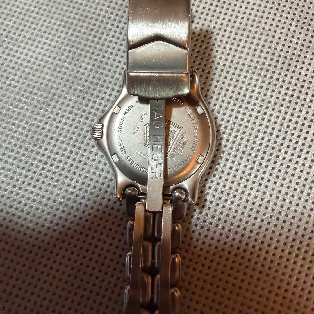 タグホイヤー プロフェッショナル ボーイズ セル グレー文字盤 クォーツ 中古品