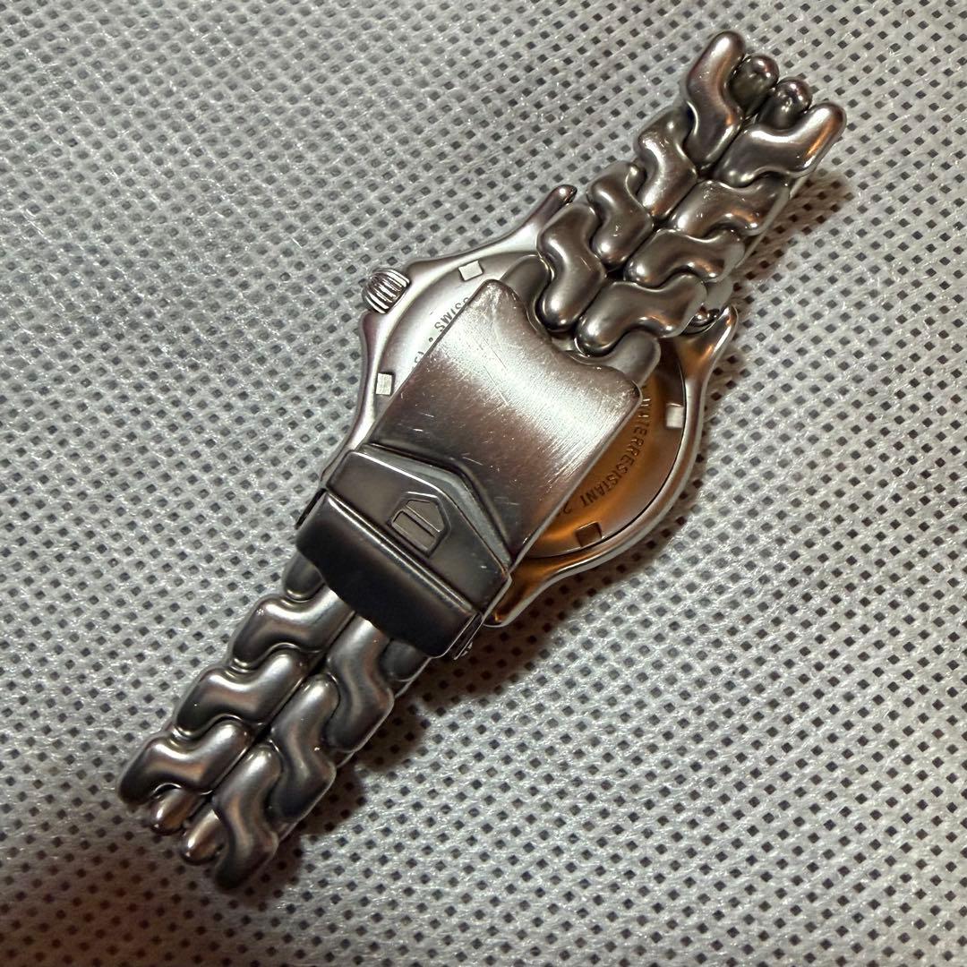 タグホイヤー プロフェッショナル ボーイズ セル グレー文字盤 クォーツ 中古品