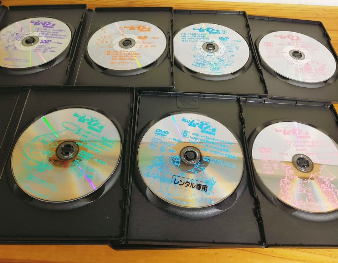 「楽しいムーミン一家 冒険日記《第2期》」全7巻セット