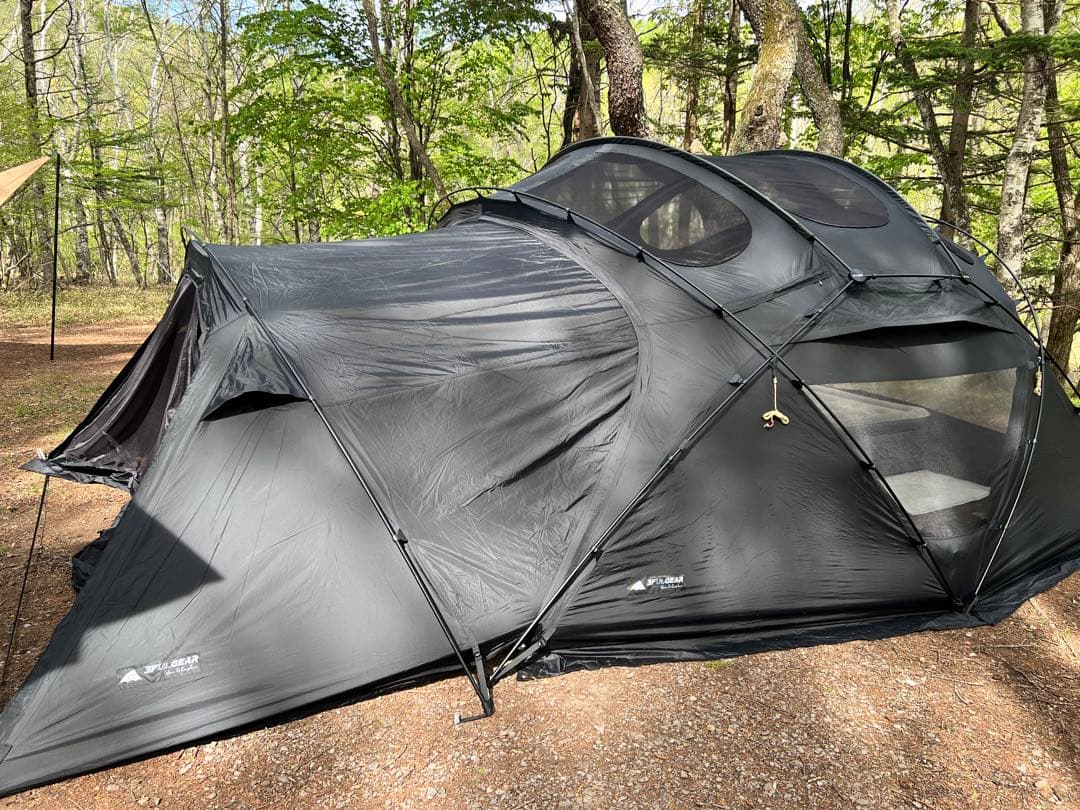 3f ul gear【beetle16 2.0】BLACK　ベスタ、タープセット