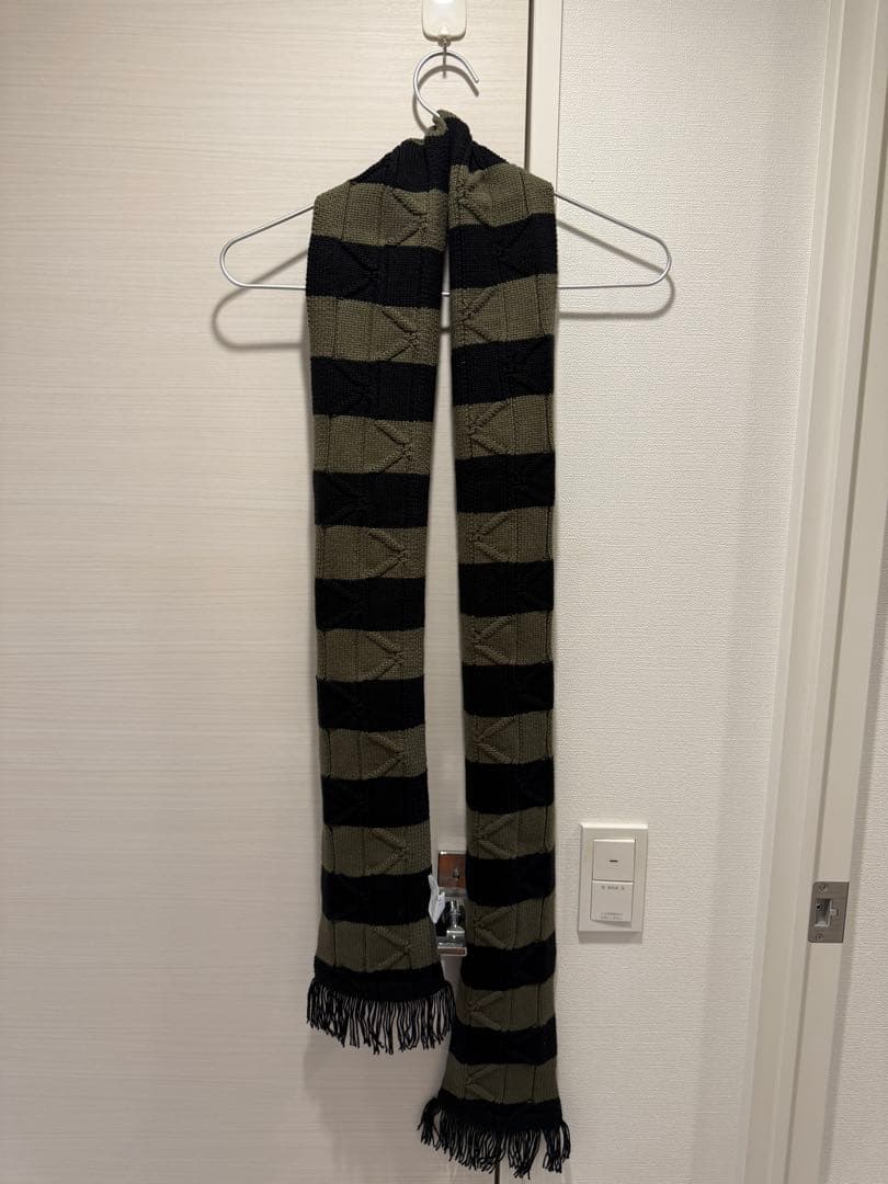 KIKO KOSTADINOV ボーダーマフラー