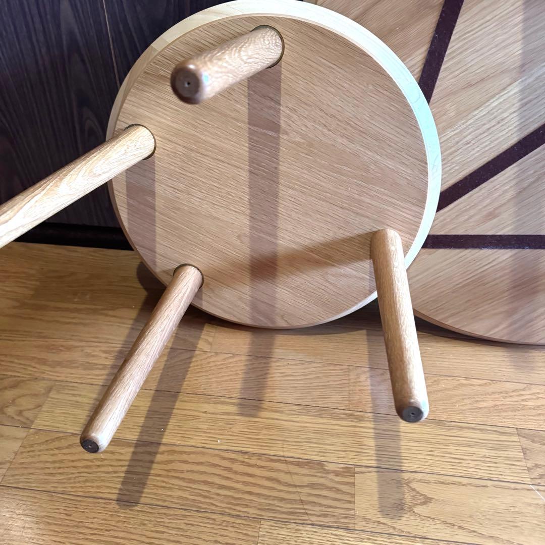 高野木工　リビングテーブル　丸テーブル　バルーンテーブル