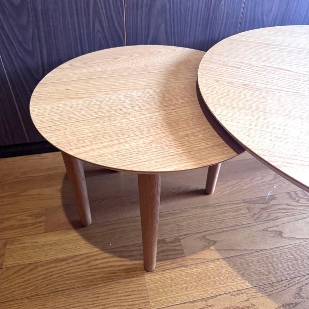 高野木工　リビングテーブル　丸テーブル　バルーンテーブル
