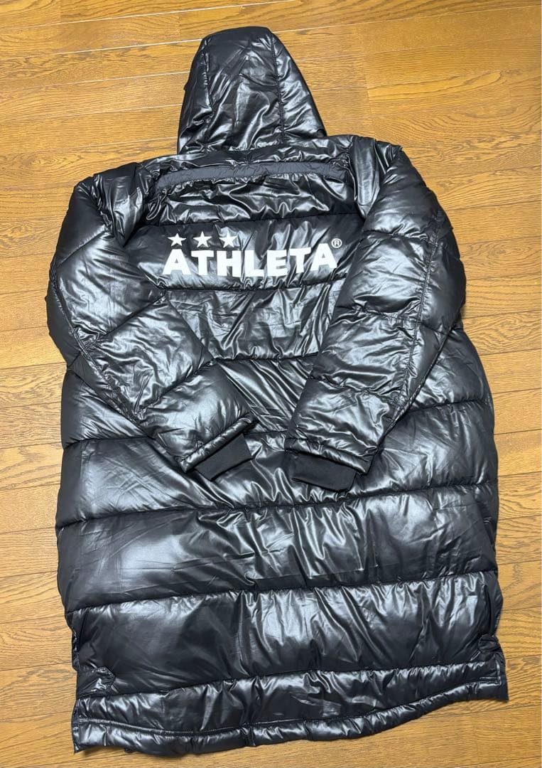ATHLETA ダウンベンチコート Lサイズ