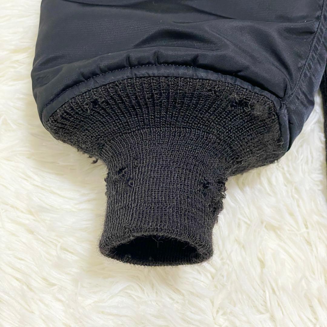 バズリクソンズ ウィリアムギブソン フライトジャケット MA-1 ブラック42