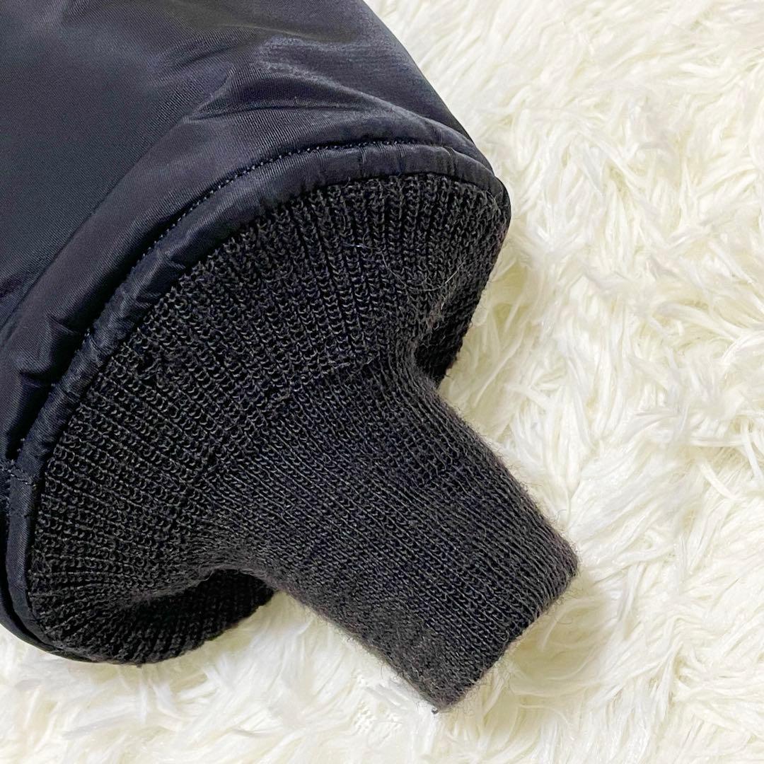 バズリクソンズ ウィリアムギブソン フライトジャケット MA-1 ブラック42