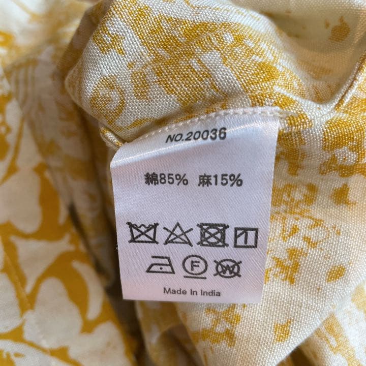 ヴェルニカ　カシュクールサロペット　EMMEL REFINES限定レモンカラー