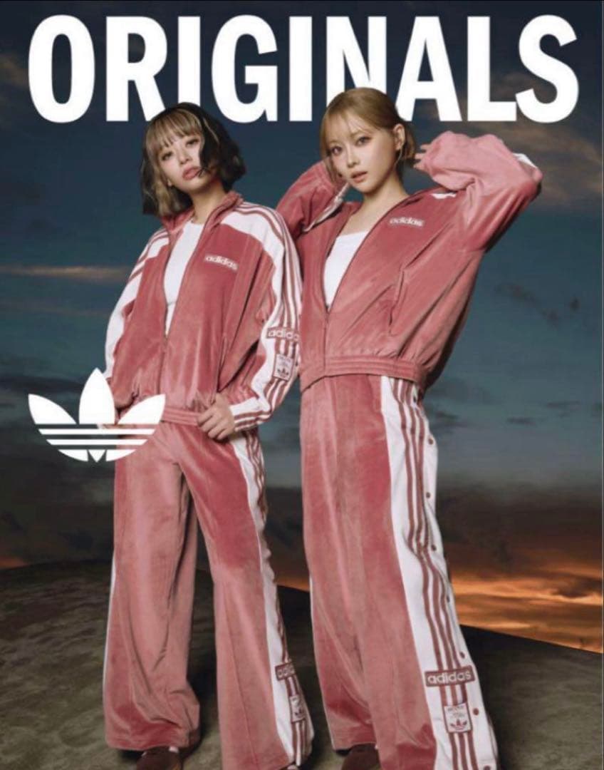 adidas W ADIBREAK VELOUR TT Mサイズ