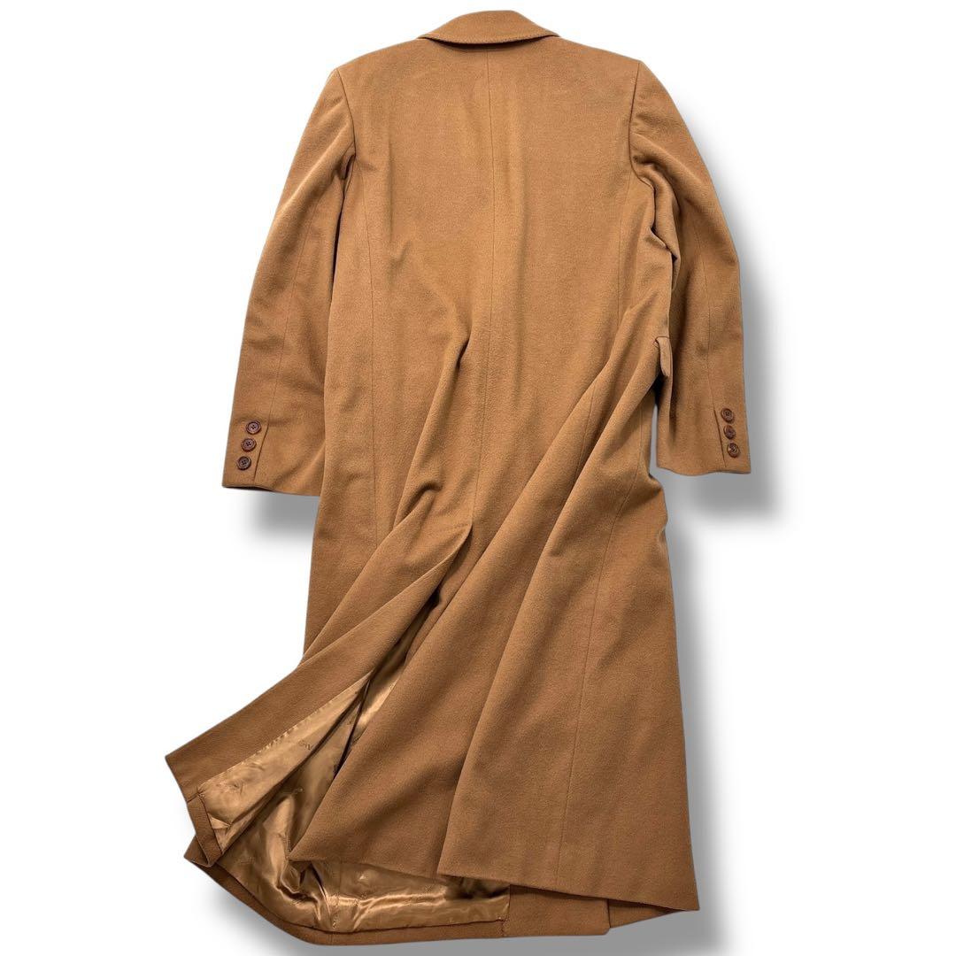 極美品】アクアスキュータム　カシミヤ100　 トレンチコート　ダブル　ロング