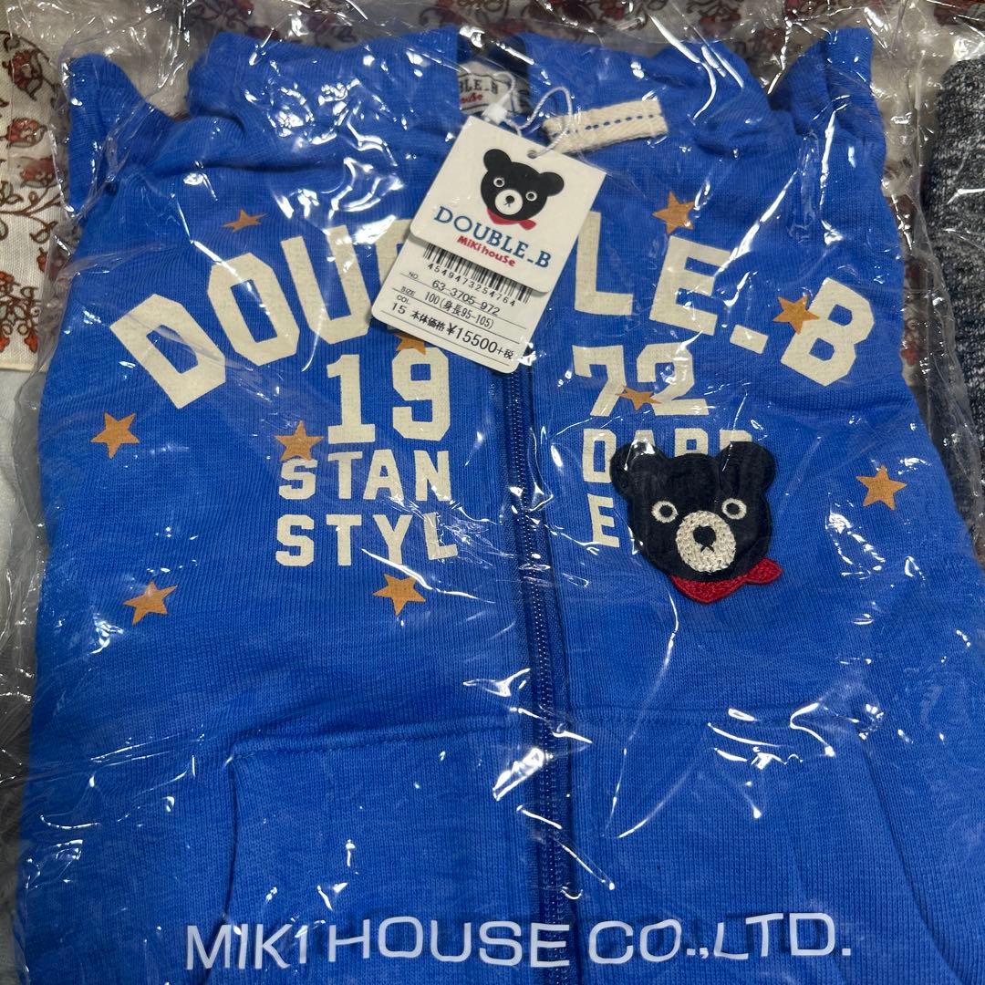 新品DOUBLE-B & Miki House 100cm ４点セット