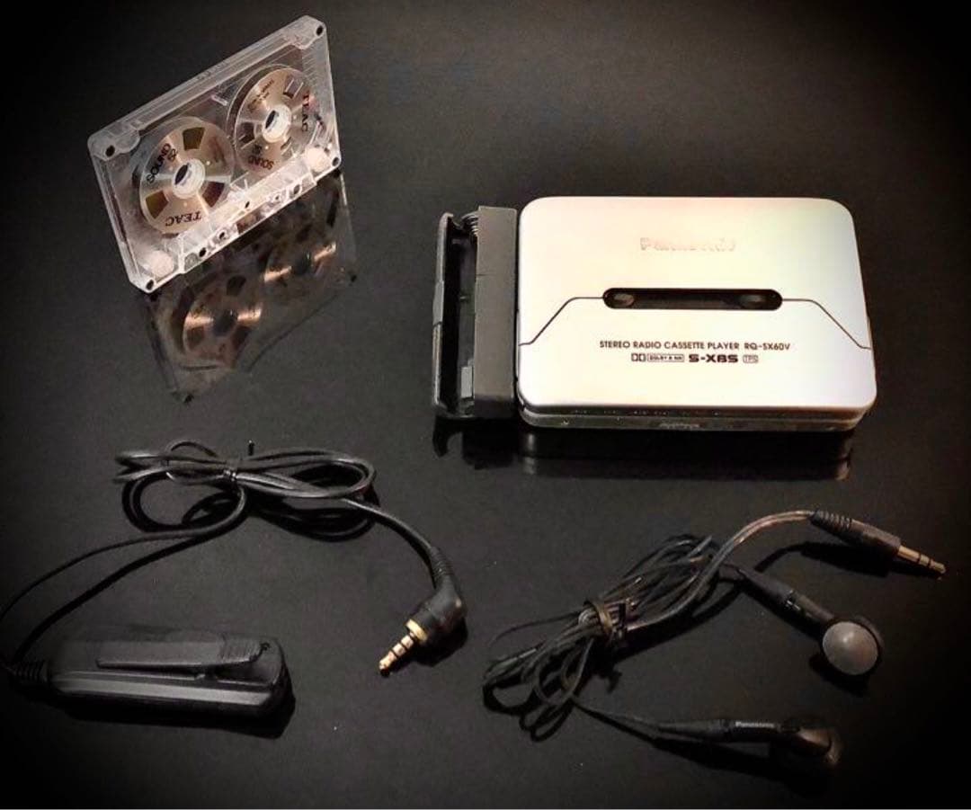 カセットウォークマンPanasonic RQ-SX60V「整備済み、完動超美品」