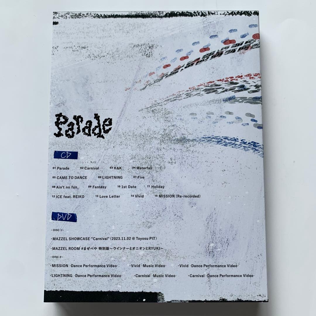 在庫ラストMAZZEL Parade MUZEUM盤 FC限定盤 CD+2DVD