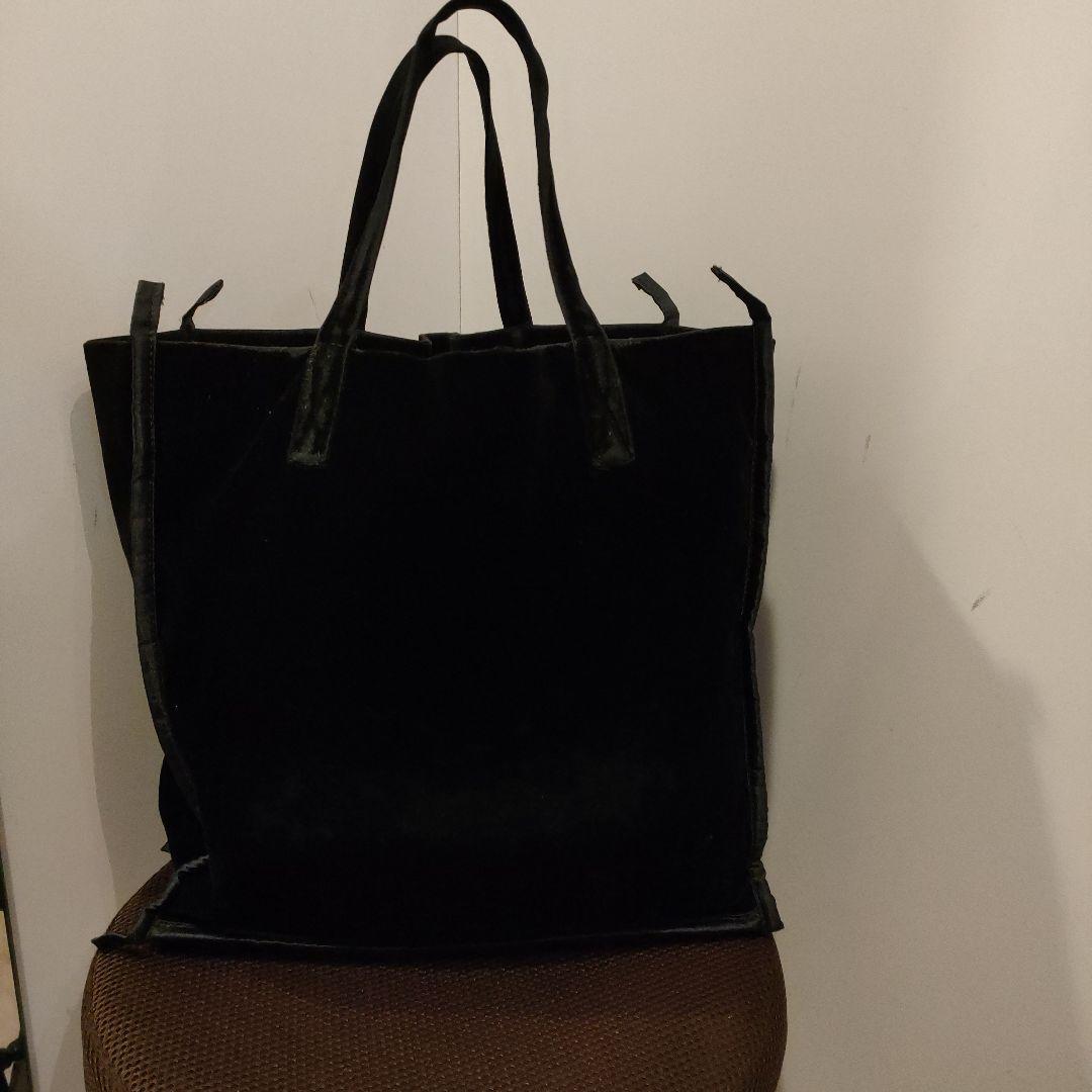 ヘルムートラング ベロアバッグ ブラック 本人期 ベルベット