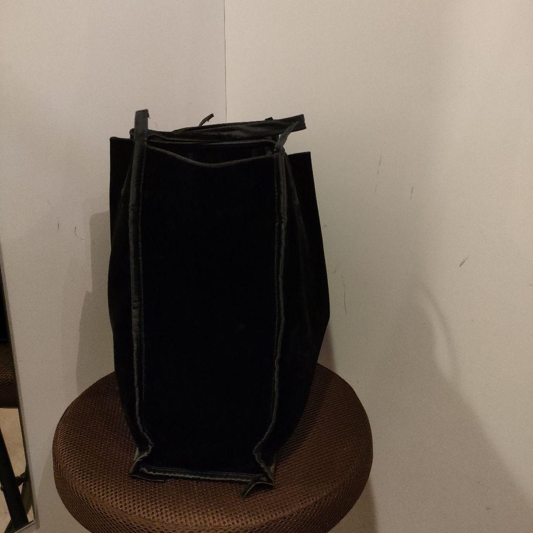 ヘルムートラング ベロアバッグ ブラック 本人期 ベルベット