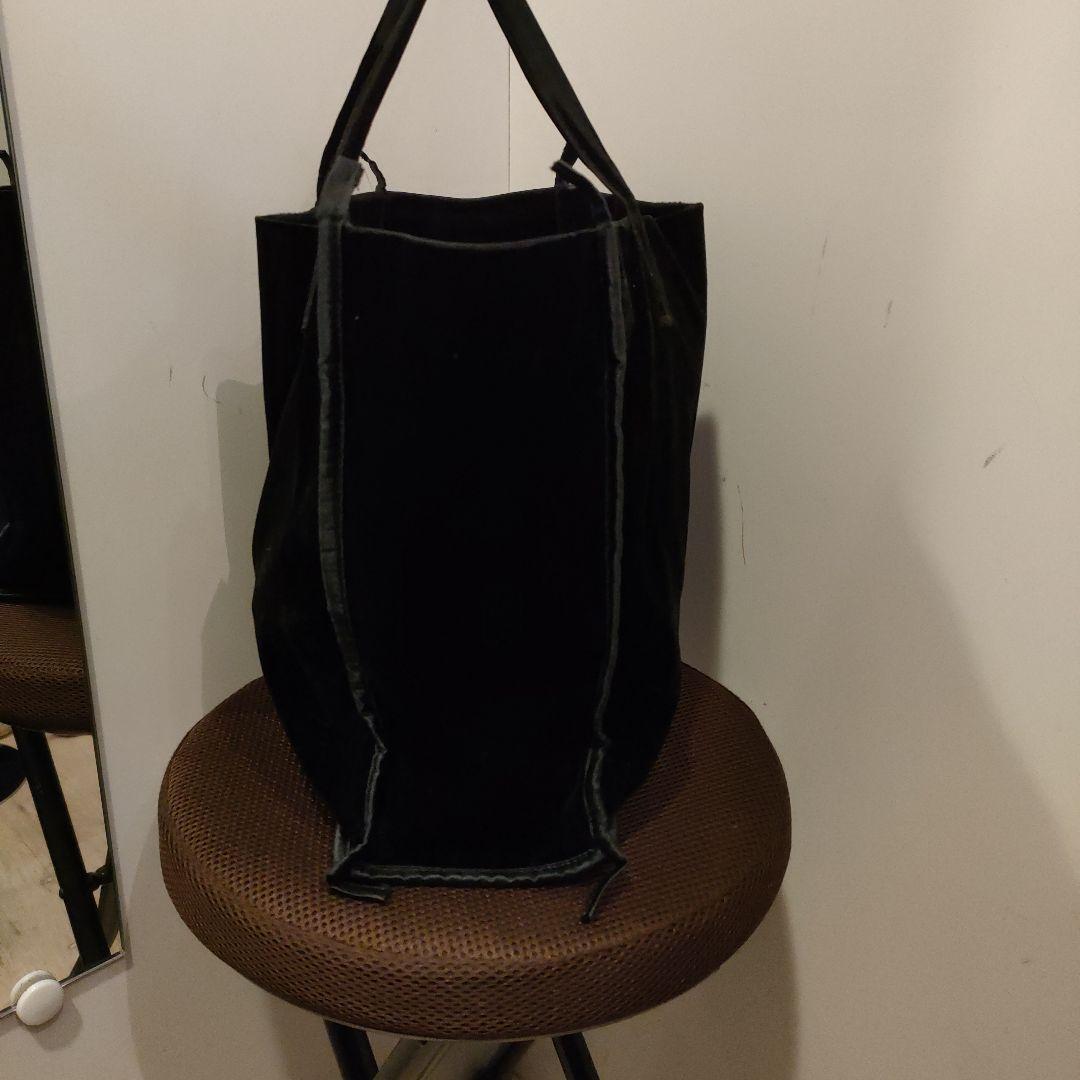 ヘルムートラング ベロアバッグ ブラック 本人期 ベルベット